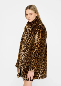 Liu Jo Abrigo con estampado animal-Mujer Abrigos Y Chalecos