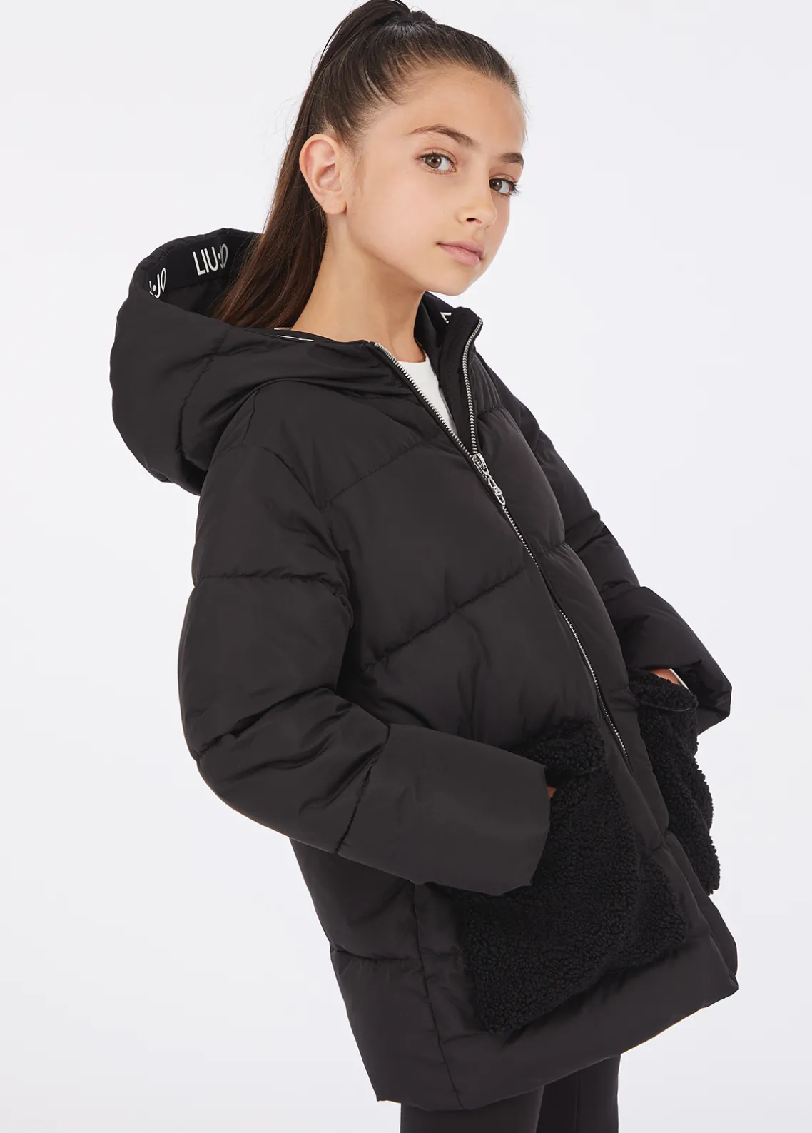 Liu Jo Abrigo de nailon acolchado- Abrigos Y Chaquetas