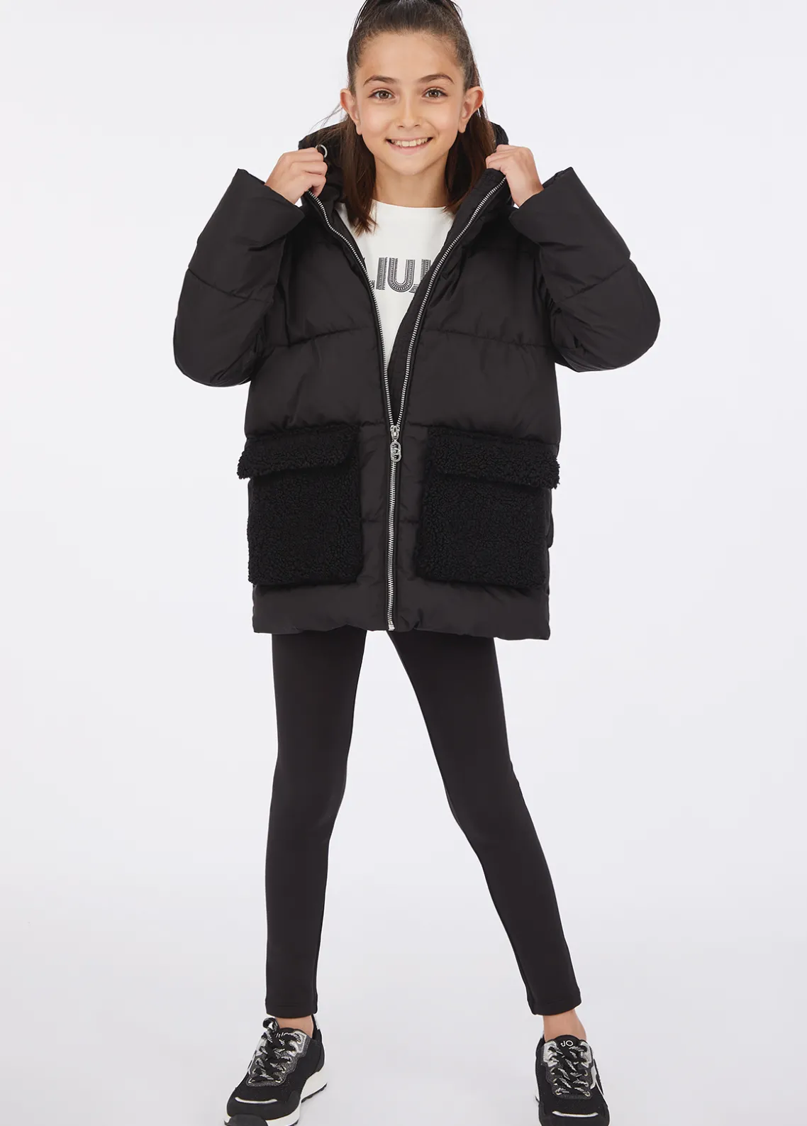 Liu Jo Abrigo de nailon acolchado- Abrigos Y Chaquetas