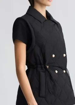 Liu Jo Abrigo de nailon acolchado-Mujer Abrigos Y Chalecos|Ropa Deportiva