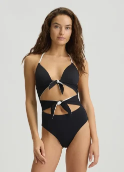 Liu Jo Bañador entero con lacitos-Mujer Moda Baño