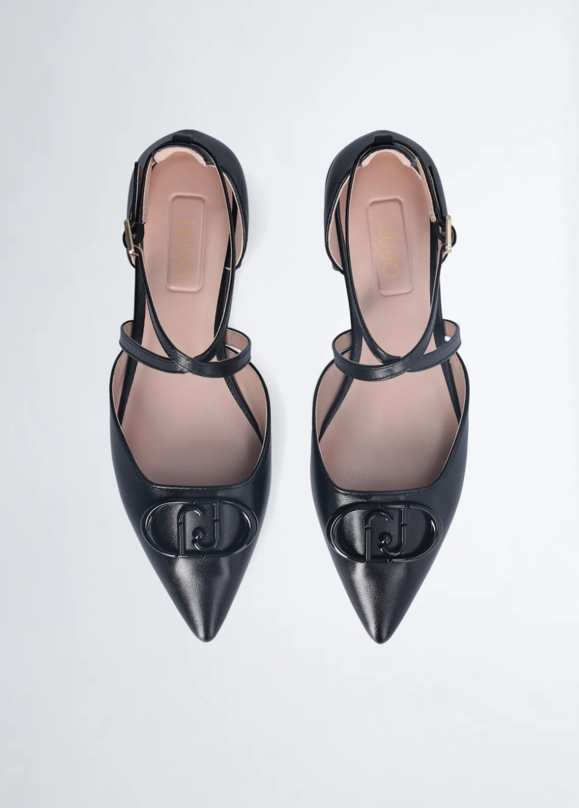 Liu Jo Bailarinas con logo maxi-Mujer Mocasines