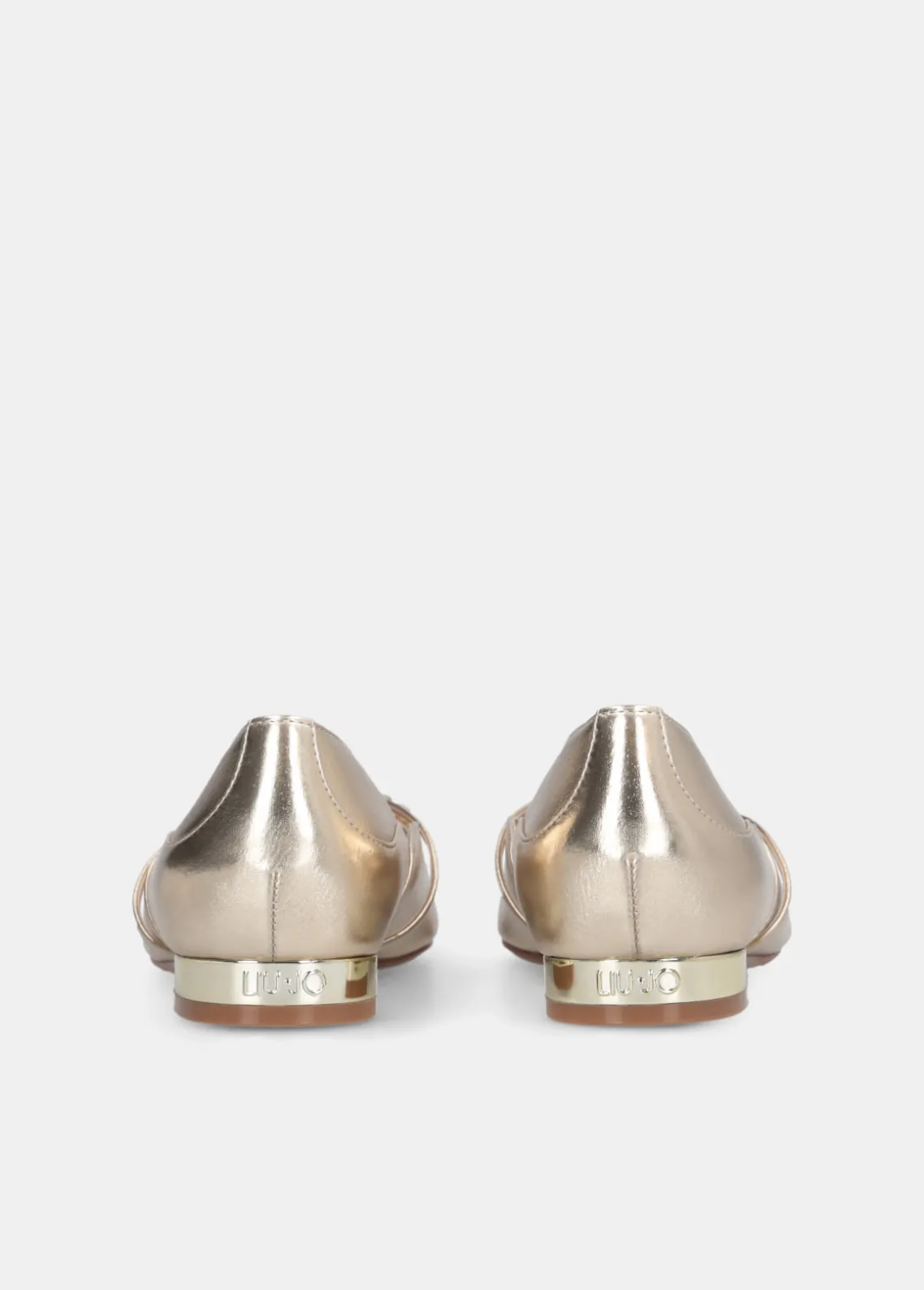 Liu Jo Bailarinas con logotipo de pedrería-Mujer Mocasines