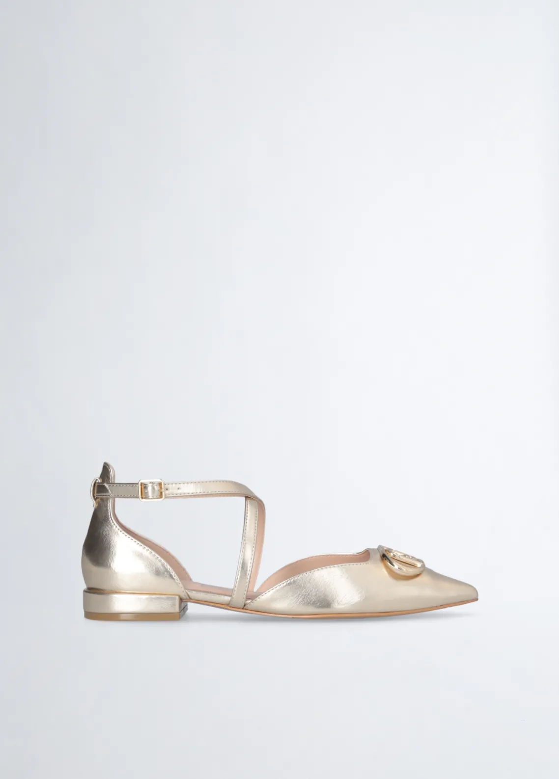 Liu Jo Bailarinas con logotipo grande-Mujer Mocasines