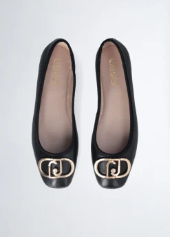 Liu Jo Bailarinas de cuero-Mujer Mocasines