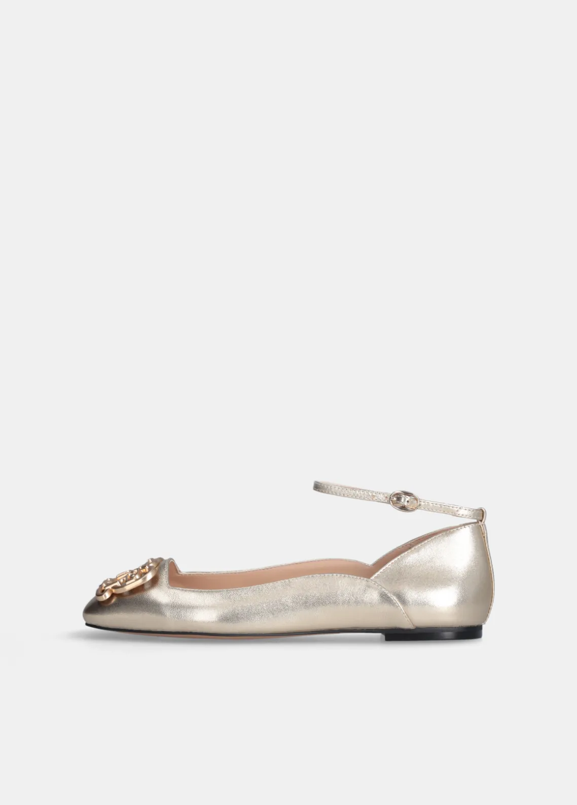 Liu Jo Bailarinas de efecto laminado-Mujer Mocasines