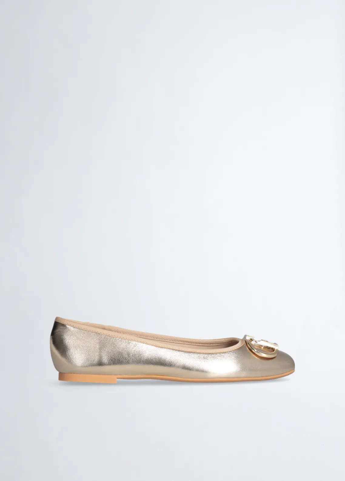 Liu Jo Bailarinas de piel laminada-Mujer Mocasines