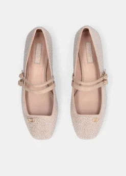Liu Jo Bailarinas totalmente de strass-Mujer Mocasines