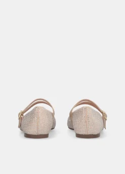 Liu Jo Bailarinas totalmente de strass-Mujer Mocasines
