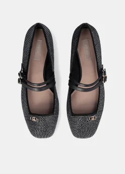 Liu Jo Bailarinas totalmente de strass-Mujer Mocasines