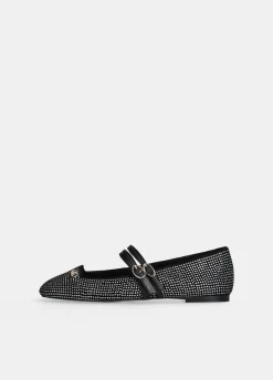 Liu Jo Bailarinas totalmente de strass-Mujer Mocasines