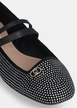 Liu Jo Bailarinas totalmente de strass-Mujer Mocasines