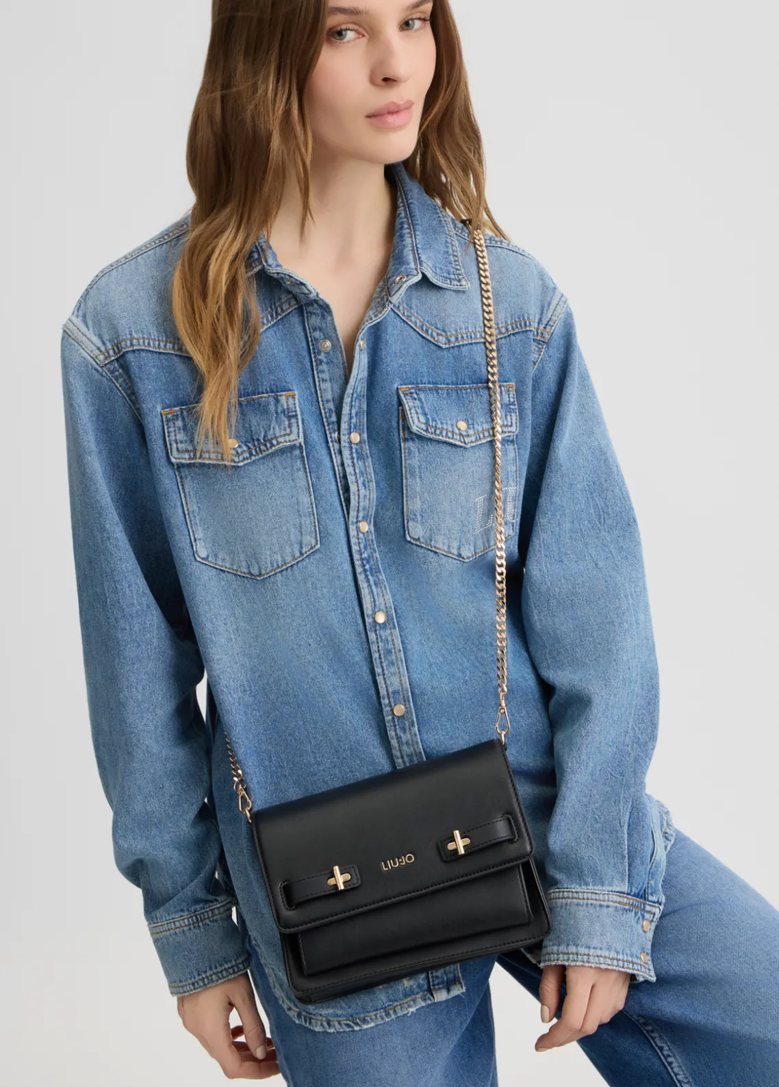 Liu Jo Bandolera mediana-Mujer Bolsos Bandoleras