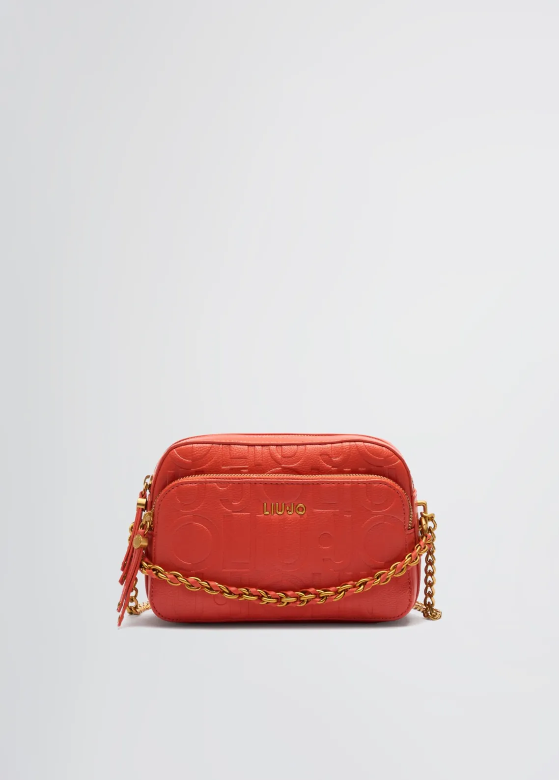 Liu Jo Bandolera mediana con cadena decorativa-Mujer Bolsos Bandoleras