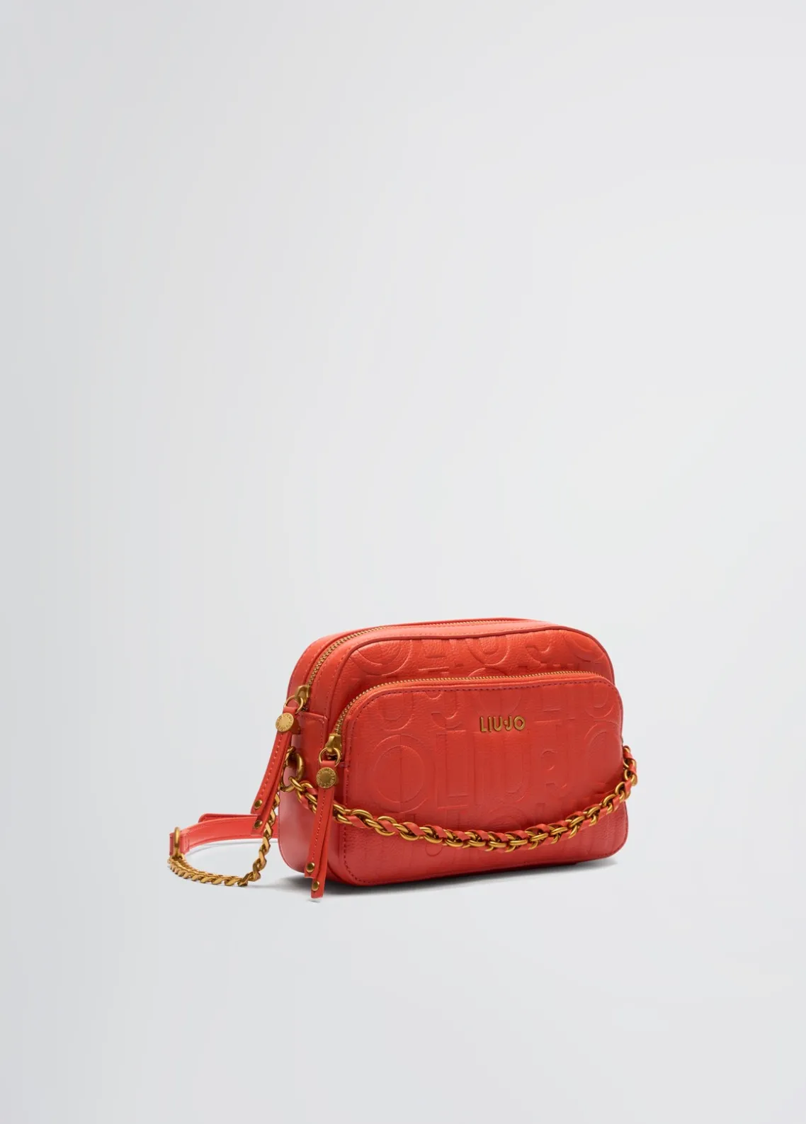 Liu Jo Bandolera mediana con cadena decorativa-Mujer Bolsos Bandoleras