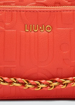 Liu Jo Bandolera mediana con cadena decorativa-Mujer Bolsos Bandoleras