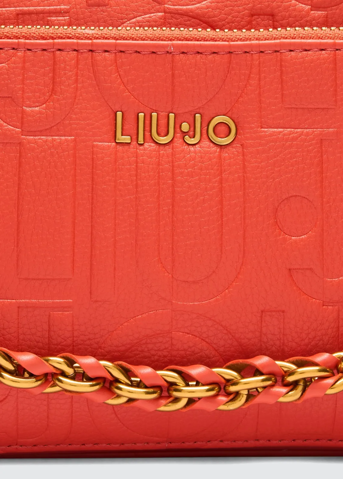 Liu Jo Bandolera mediana con cadena decorativa-Mujer Bolsos Bandoleras