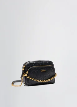 Liu Jo Bandolera mediana con cadena decorativa-Mujer Bolsos Bandoleras