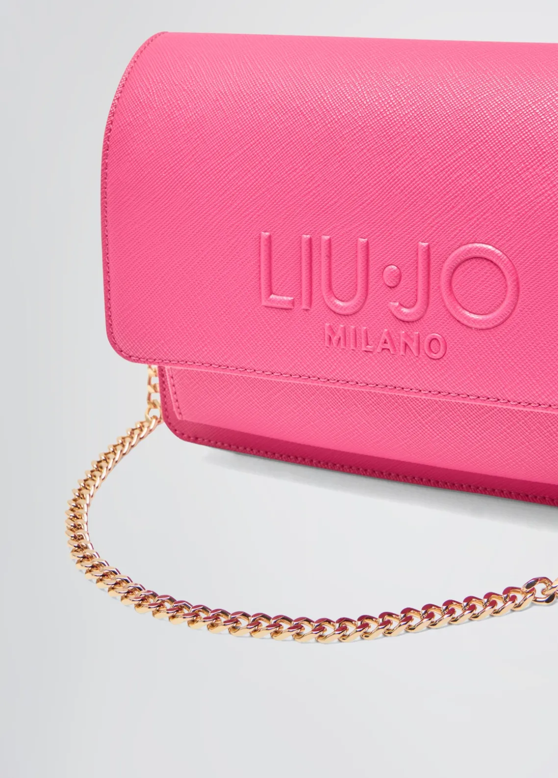 Liu Jo Bandolera mediana con cadena-Mujer Bolsos Bandoleras