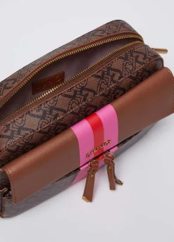Liu Jo Bandolera mediana con charm-Mujer Bolsos Bandoleras