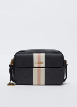 Liu Jo Bandolera mediana con charm-Mujer Bolsos Bandoleras