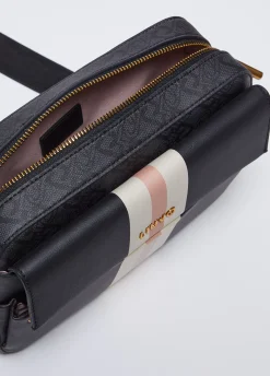 Liu Jo Bandolera mediana con charm-Mujer Bolsos Bandoleras