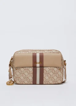 Liu Jo Bandolera mediana con charm-Mujer Bolsos Bandoleras