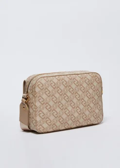 Liu Jo Bandolera mediana con charm-Mujer Bolsos Bandoleras