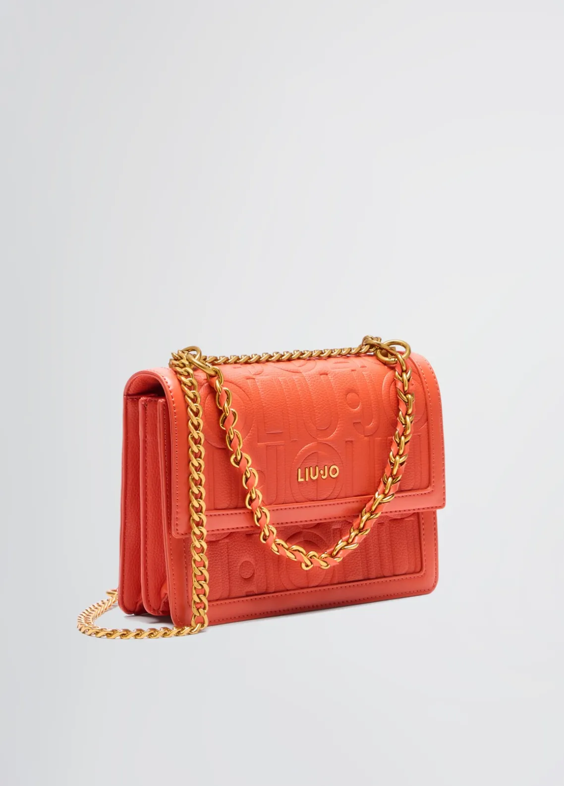 Liu Jo Bandolera mediana con logotipo-Mujer Bolsos Bandoleras