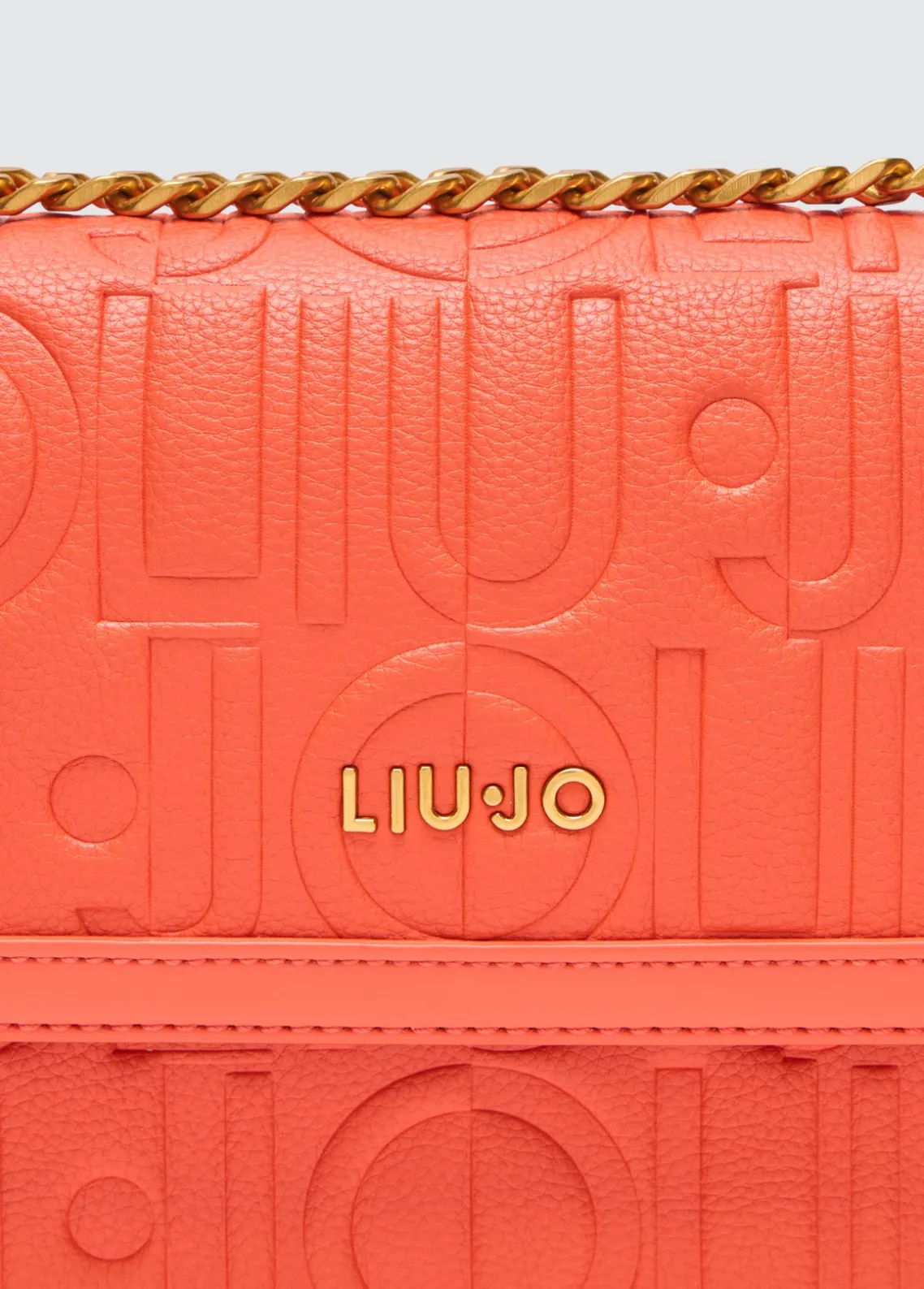 Liu Jo Bandolera mediana con logotipo-Mujer Bolsos Bandoleras