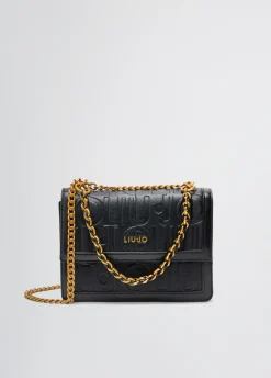 Liu Jo Bandolera mediana con logotipo-Mujer Bolsos Bandoleras