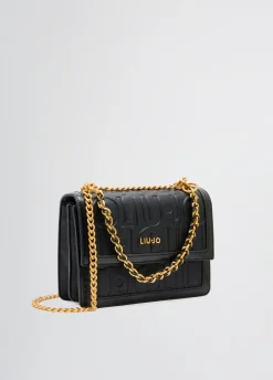 Liu Jo Bandolera mediana con logotipo-Mujer Bolsos Bandoleras