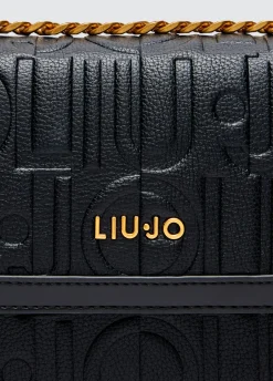 Liu Jo Bandolera mediana con logotipo-Mujer Bolsos Bandoleras