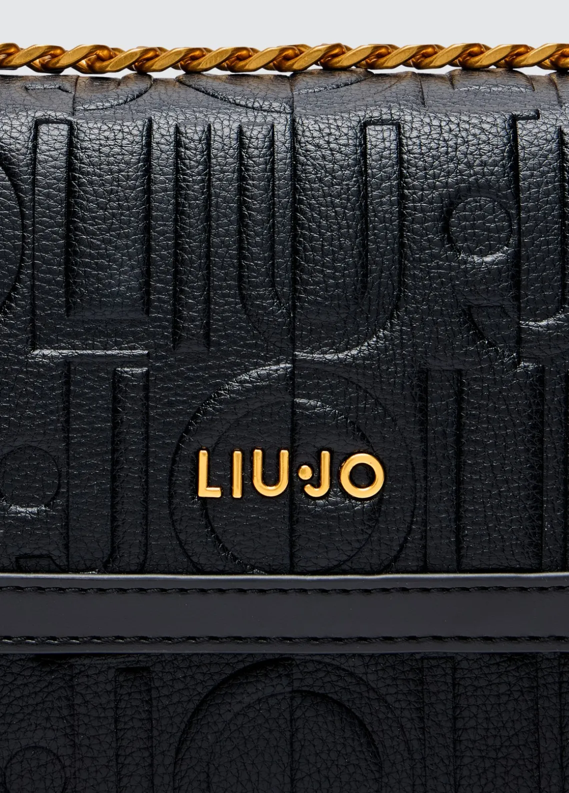 Liu Jo Bandolera mediana con logotipo-Mujer Bolsos Bandoleras