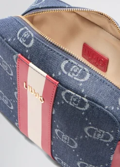 Liu Jo Bandolera mediana de jacquard-Mujer Bolsos Bandoleras