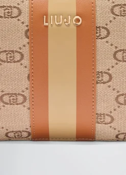 Liu Jo Bandolera mediana de jacquard-Mujer Bolsos Bandoleras
