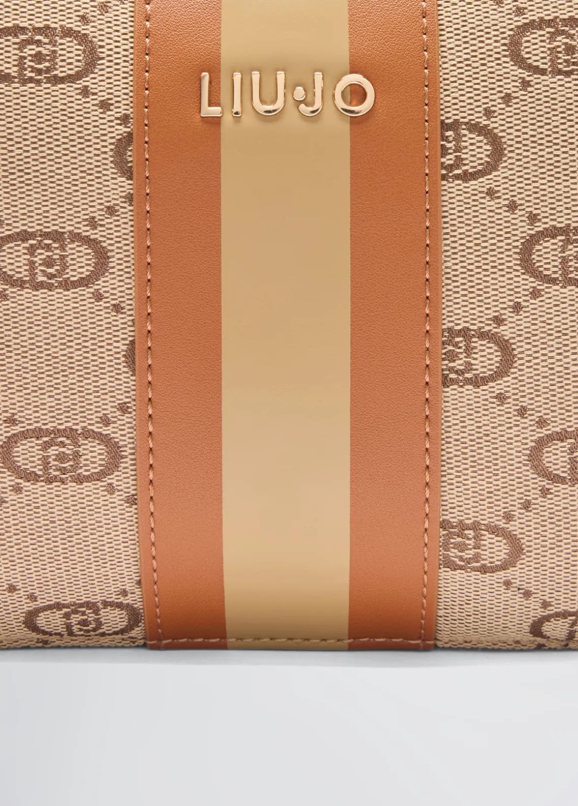 Liu Jo Bandolera mediana de jacquard-Mujer Bolsos Bandoleras