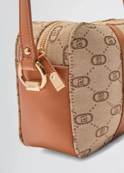 Liu Jo Bandolera mediana de jacquard-Mujer Bolsos Bandoleras
