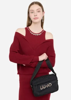 Liu Jo Bandolera mediana de nailon-Mujer Bolsos Bandoleras