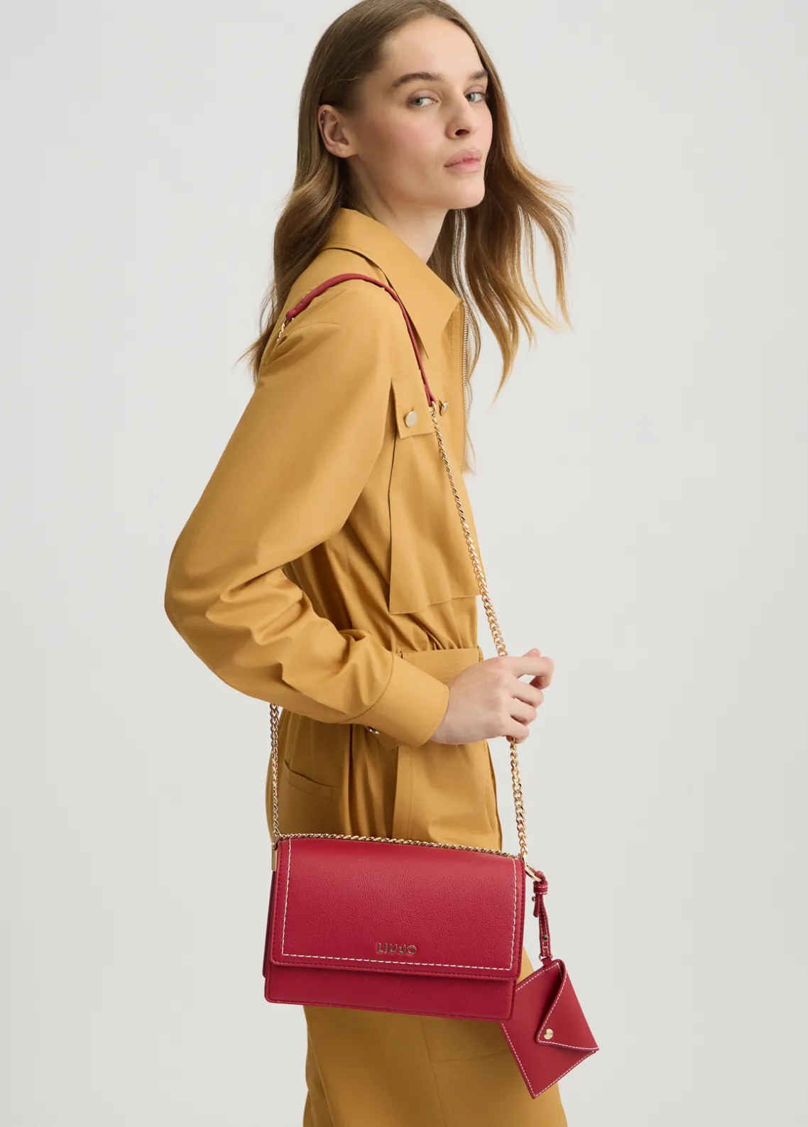 Liu Jo Bandolera pequeña con bolsito-Mujer Bolsos Bandoleras