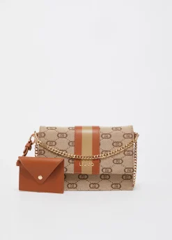 Liu Jo Bandolera pequeña de jacquard-Mujer Bolsos Bandoleras