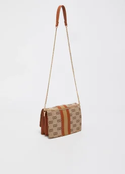 Liu Jo Bandolera pequeña de jacquard-Mujer Bolsos Bandoleras