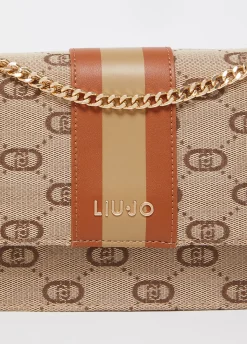 Liu Jo Bandolera pequeña de jacquard-Mujer Bolsos Bandoleras