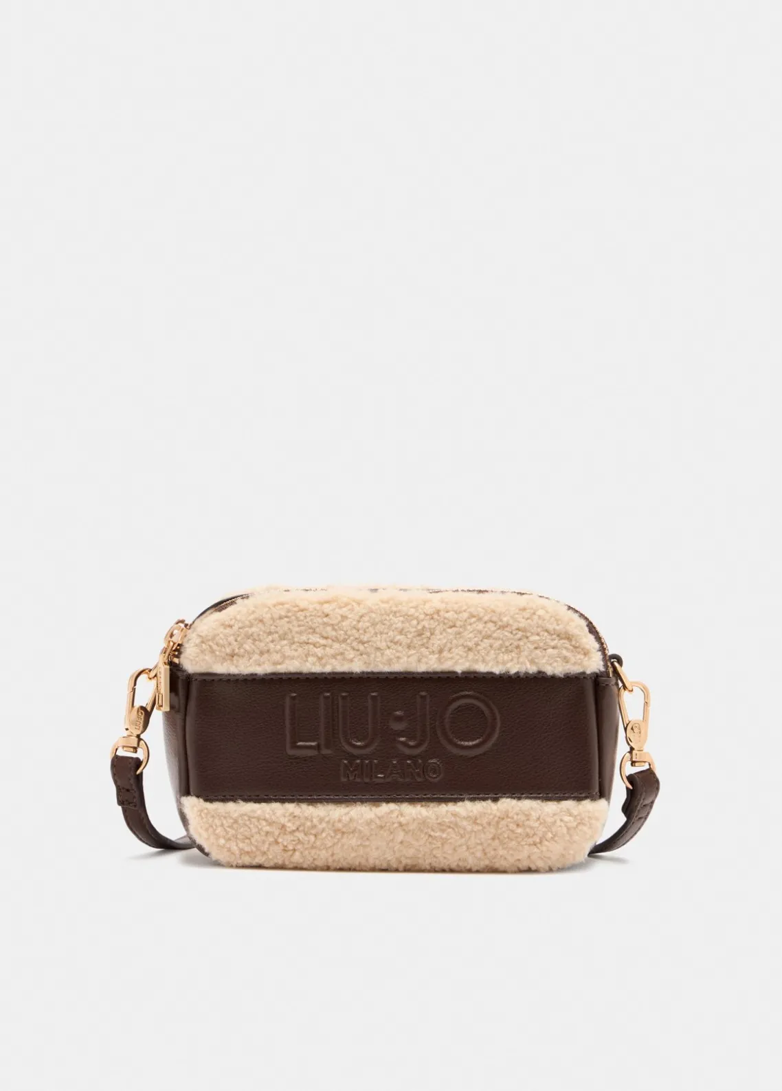Liu Jo Bandolera pequeña de peluche-Mujer Bolsos Bandoleras