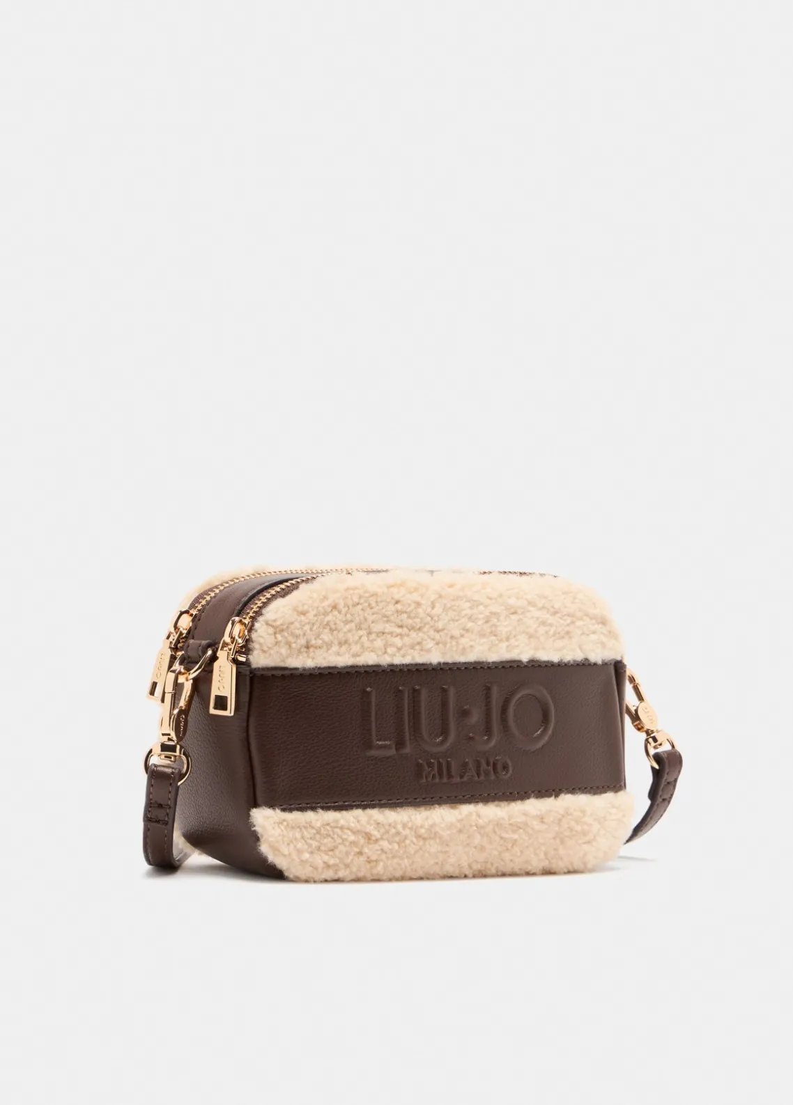 Liu Jo Bandolera pequeña de peluche-Mujer Bolsos Bandoleras