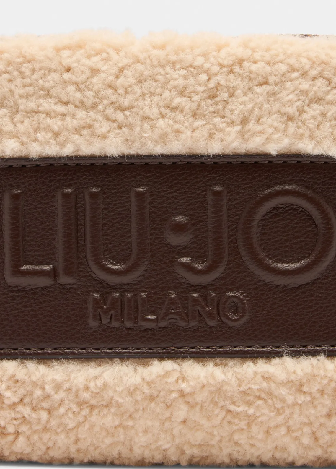 Liu Jo Bandolera pequeña de peluche-Mujer Bolsos Bandoleras