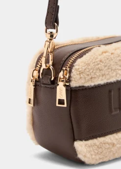 Liu Jo Bandolera pequeña de peluche-Mujer Bolsos Bandoleras