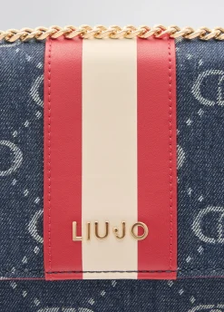 Liu Jo Bandolera pequeña jacquard-Mujer Bolsos Bandoleras