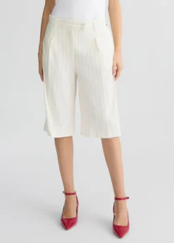 Liu Jo Bermudas a rayas-Mujer Pantalones|Tailleur