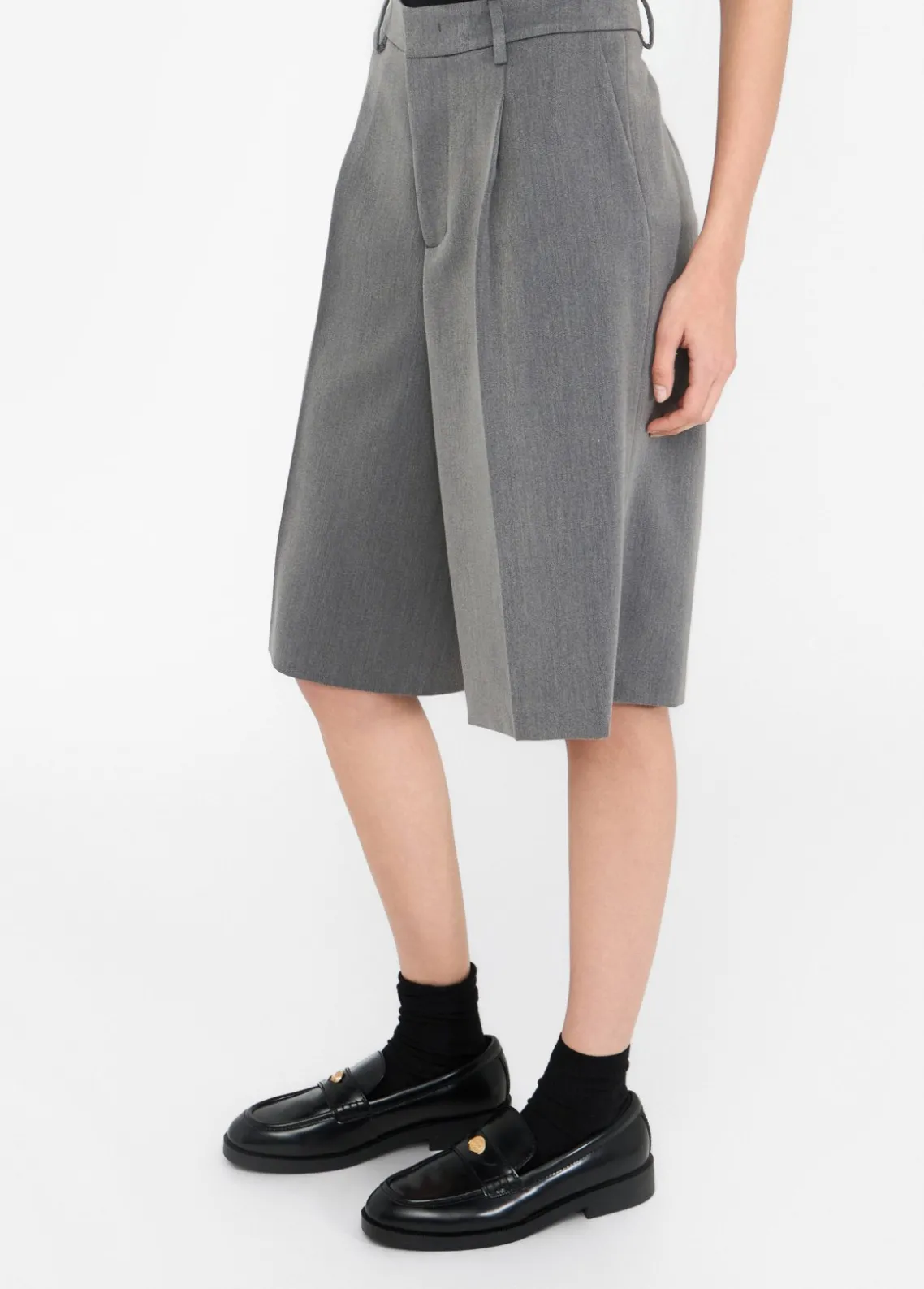 Liu Jo Bermudas con pinzas-Mujer Pantalones
